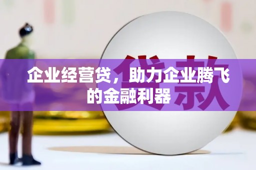 喜德企业经营贷，助力企业腾飞的金融利器