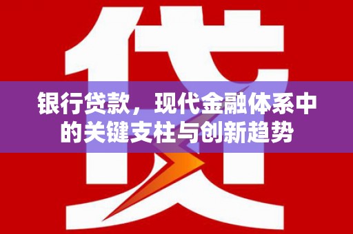 喜德银行贷款，现代金融体系中的关键支柱与创新趋势