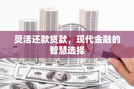 喜德灵活还款贷款，现代金融的智慧选择