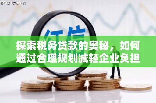 喜德探索税务贷款的奥秘，如何通过合理规划减轻企业负担