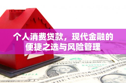 喜德个人消费贷款，现代金融的便捷之选与风险管理