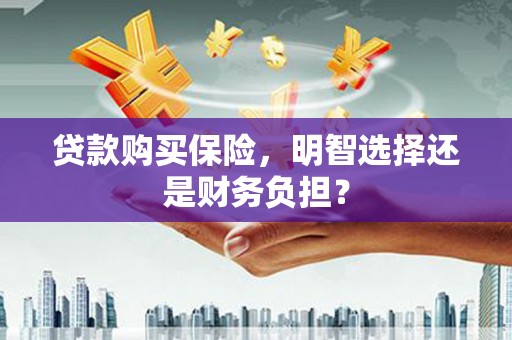 喜德贷款购买保险，明智选择还是财务负担？
