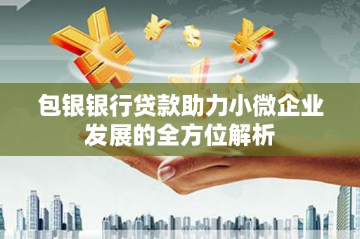 喜德包银银行贷款助力小微企业发展的全方位解析 喜德包银银行贷款助力小微企业发展的全方位解析