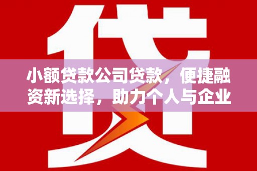 喜德小额贷款公司贷款，便捷融资新选择，助力个人与企业成长