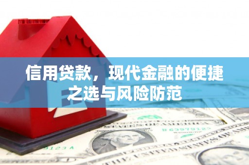 喜德信用贷款，现代金融的便捷之选与风险防范