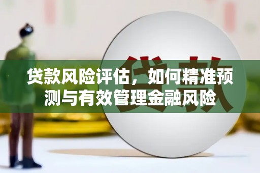 喜德贷款风险评估，如何精准预测与有效管理金融风险