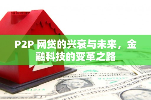 喜德P2P 网贷的兴衰与未来，金融科技的变革之路