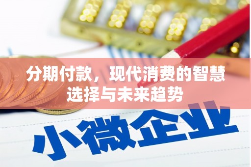 喜德分期付款，现代消费的智慧选择与未来趋势