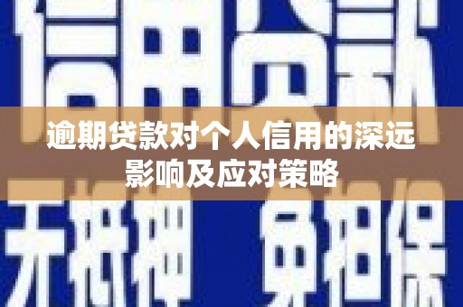 喜德逾期贷款对个人信用的深远影响及应对策略