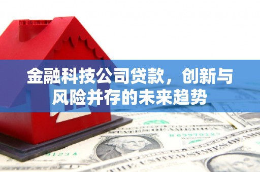 喜德金融科技公司贷款，创新与风险并存的未来趋势