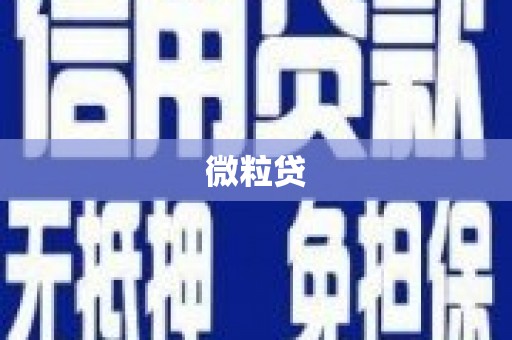 喜德微粒贷