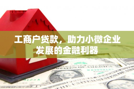 喜德工商户贷款，助力小微企业发展的金融利器