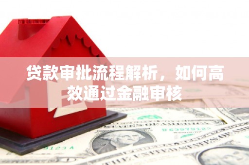 喜德贷款审批流程解析，如何高效通过金融审核
