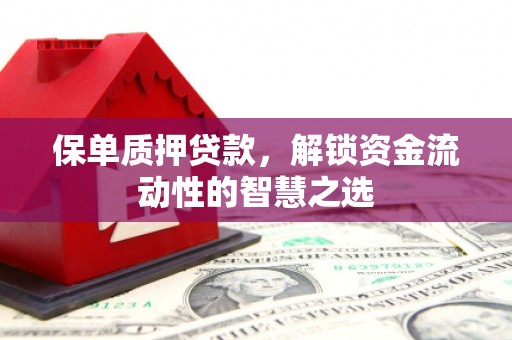 喜德保单质押贷款，解锁资金流动性的智慧之选