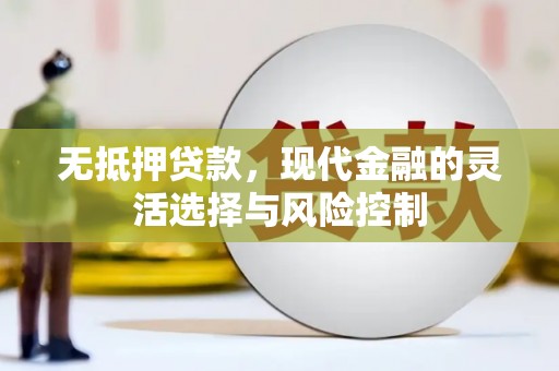 喜德无抵押贷款，现代金融的灵活选择与风险控制