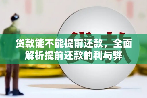 喜德贷款能不能提前还款，全面解析提前还款的利与弊