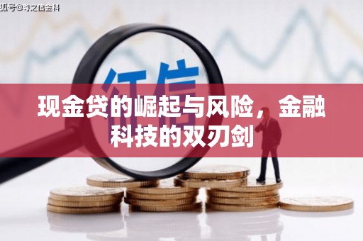 喜德现金贷的崛起与风险，金融科技的双刃剑