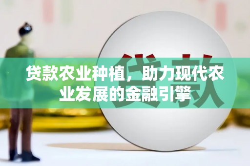 喜德贷款农业种植，助力现代农业发展的金融引擎
