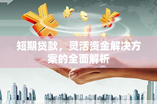 喜德短期贷款，灵活资金解决方案的全面解析