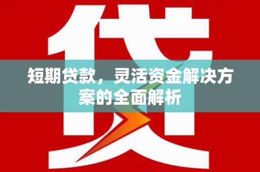 喜德短期贷款，灵活资金解决方案的全面解析