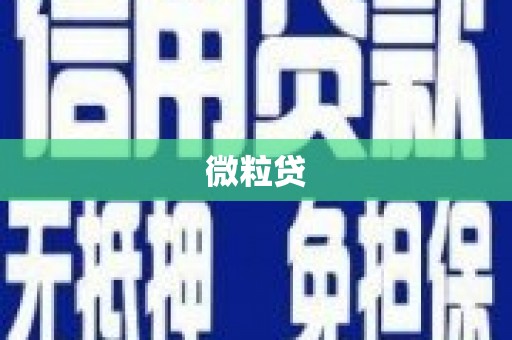 喜德微粒贷