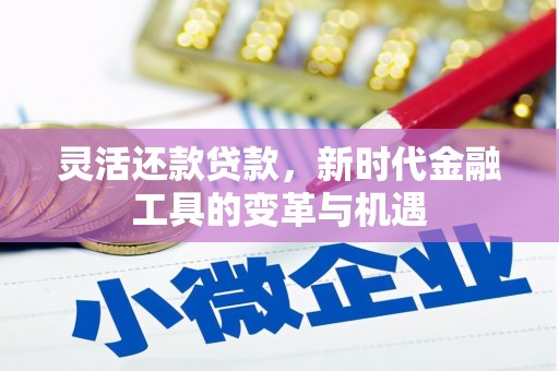 喜德灵活还款贷款，新时代金融工具的变革与机遇