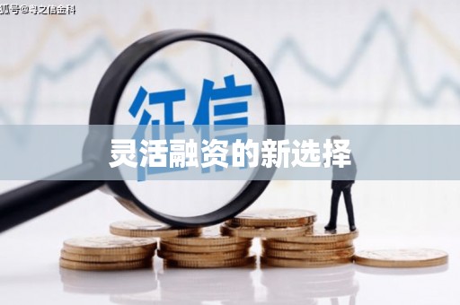 喜德灵活融资的新选择
