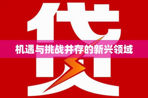喜德机遇与挑战并存的新兴领域