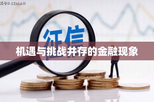 喜德机遇与挑战并存的金融现象