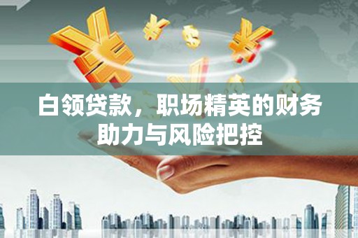 喜德白领贷款，职场精英的财务助力与风险把控